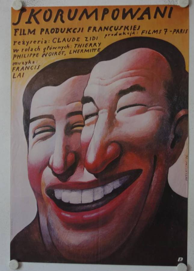 Die Bestechlichen originales polnisches Filmplakat